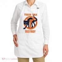 Trash Talk Destroy Black Cat Apron thumb 2
