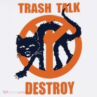 Trash Talk Destroy Black Cat Women's T-Shirt thumb 6