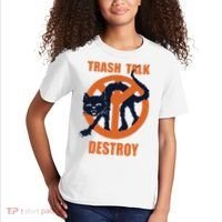 Trash Talk Destroy Black Cat Kids T-Shirt thumb 2
