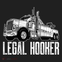 Tow Truck Driver Legal Hooker Funny Big Wrecker Beanie thumb 2