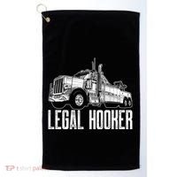 Tow Truck Driver Legal Hooker Funny Big Wrecker Golf Towel thumb 0