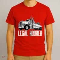 Tow Truck Driver Legal Hooker Funny Big Wrecker T-Shirt thumb 3