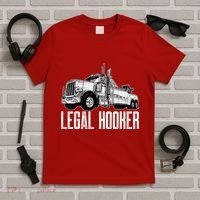 Tow Truck Driver Legal Hooker Funny Big Wrecker T-Shirt thumb 5