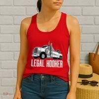 Tow Truck Driver Legal Hooker Funny Big Wrecker Women's Tank Top thumb 2