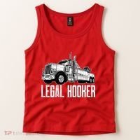 Tow Truck Driver Legal Hooker Funny Big Wrecker Tank Top thumb 2