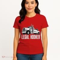 Tow Truck Driver Legal Hooker Funny Big Wrecker Women's T-Shirt thumb 4