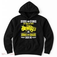 Tow Truck Driver Breakdown Lorry Thin Yellow Line Trucker Hoodie thumb 0