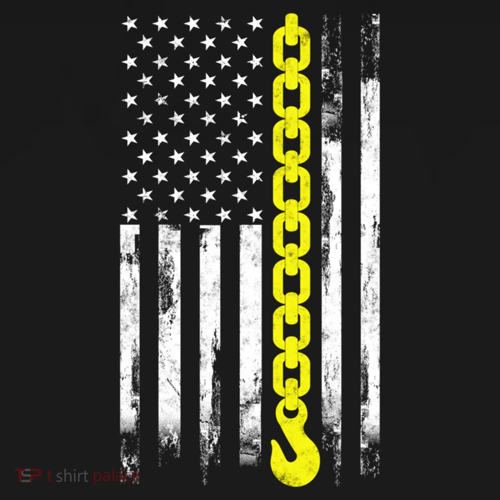 Tow Truck Driver Thin Yellow Line Usa Flag Gift Towing Dad Gift Pajama Set