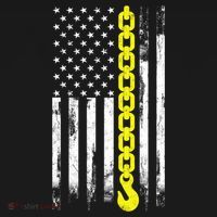 Tow Truck Driver Thin Yellow Line Usa Flag Gift Towing Dad Gift Ornament thumb 1