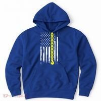 Tow Truck Driver Thin Yellow Line Usa Flag Gift Towing Dad Gift Hoodie thumb 0