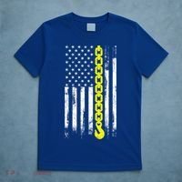 Tow Truck Driver Thin Yellow Line Usa Flag Gift Towing Dad Gift T-Shirt thumb 5