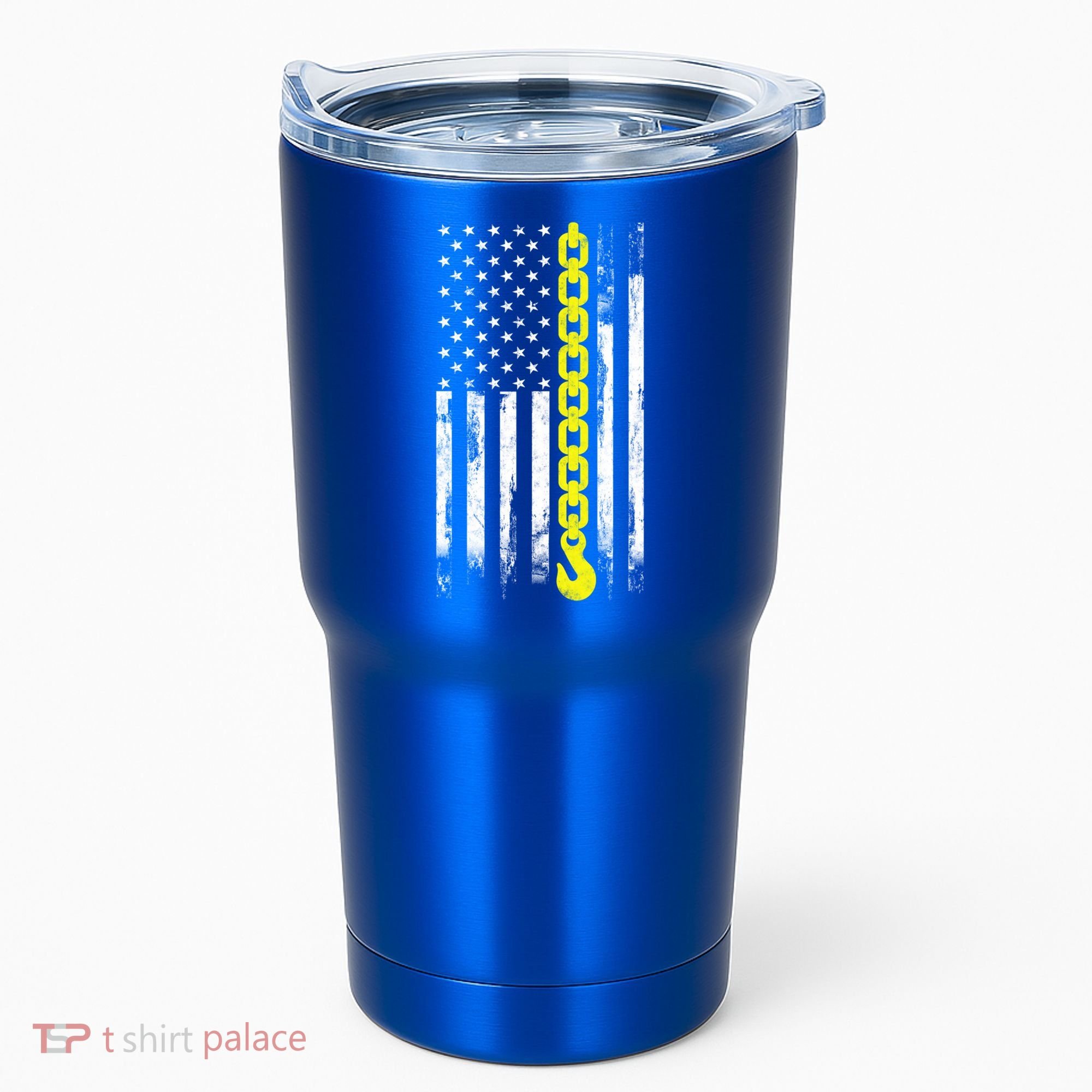 Tow Truck Driver Thin Yellow Line Usa Flag Gift Towing Dad Gift Tumbler