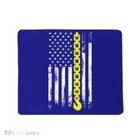 Tow Truck Driver Thin Yellow Line Usa Flag Gift Towing Dad Gift Mousepad thumb 0