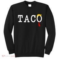 Taco Trump Donald Hair Tie Logo Funny Trending Sweatshirt thumb 0