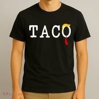 Taco Trump Donald Hair Tie Logo Funny Trending T-Shirt thumb 3