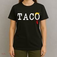Taco Trump Donald Hair Tie Logo Funny Trending T-Shirt thumb 4