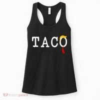 Taco Trump Donald Hair Tie Logo Funny Trending Women's Tank Top thumb 0