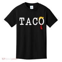 Taco Trump Donald Hair Tie Logo Funny Trending Kids T-Shirt thumb 0