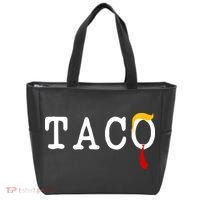 Taco Trump Donald Hair Tie Logo Funny Trending Tote Bag thumb 0