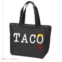 Taco Trump Donald Hair Tie Logo Funny Trending Tote Bag thumb 3