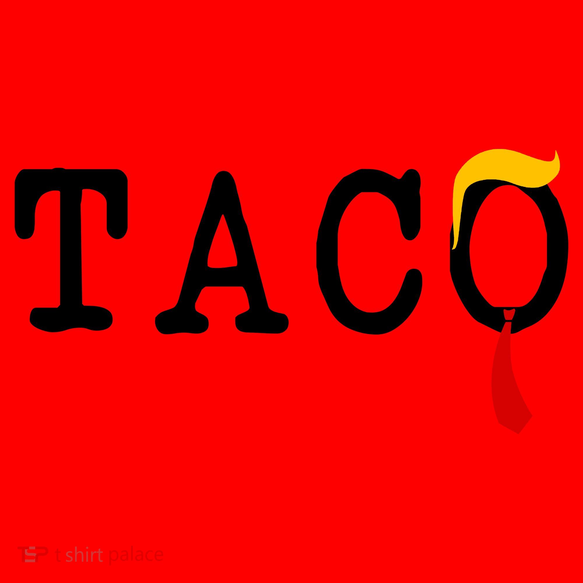 Taco Trump Donald Hair Tie Logo Funny Trending Santa Hat