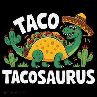 Tacosaurus Taco Dinosaur Funny Dino Cinco De Mayo Mexican Coffee Mug thumb 5