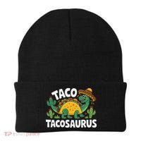 Tacosaurus Taco Dinosaur Funny Dino Cinco De Mayo Mexican Beanie thumb 0