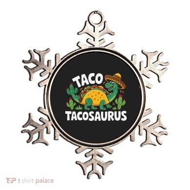 Tacosaurus Taco Dinosaur Funny Dino Cinco De Mayo Mexican Ornament