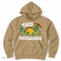 Tacosaurus Taco Dinosaur Funny Dino Cinco De Mayo Mexican Hoodie thumb 0