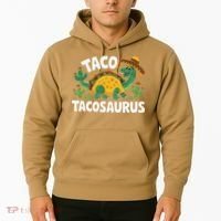 Tacosaurus Taco Dinosaur Funny Dino Cinco De Mayo Mexican Hoodie thumb 2