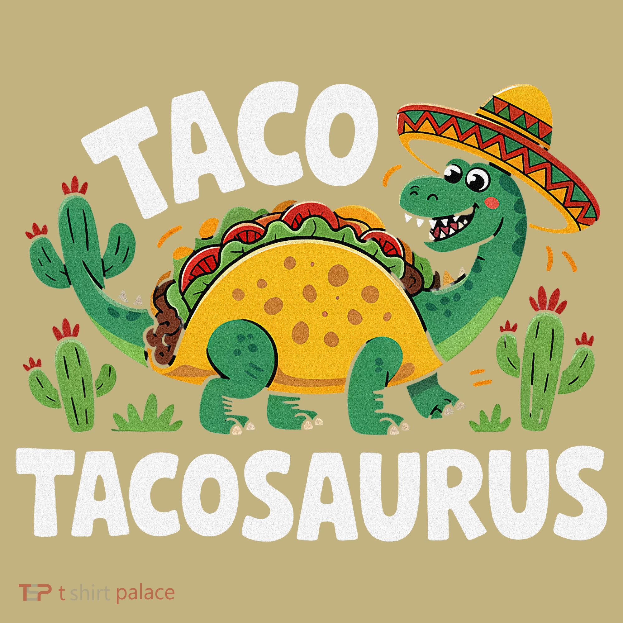 Tacosaurus Taco Dinosaur Funny Dino Cinco De Mayo Mexican Mousepad