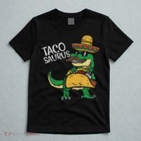 Tacosaurus Taco Dino Trex Cinco De Mayo T-Shirt thumb 5