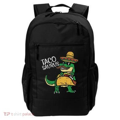 Tacosaurus Taco Dino Trex Cinco De Mayo Backpack
