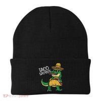 Tacosaurus Taco Dino Trex Cinco De Mayo Beanie thumb 0