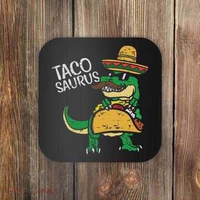 Tacosaurus Taco Dino Trex Cinco De Mayo Coaster