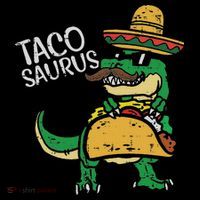 Tacosaurus Taco Dino Trex Cinco De Mayo Women's Hoodie thumb 2