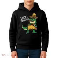 Tacosaurus Taco Dino Trex Cinco De Mayo Kids Hoodie thumb 4