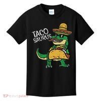 Tacosaurus Taco Dino Trex Cinco De Mayo Kids T-Shirt thumb 0