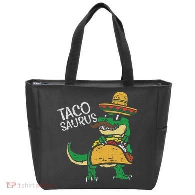 Tacosaurus Taco Dino Trex Cinco De Mayo Bag