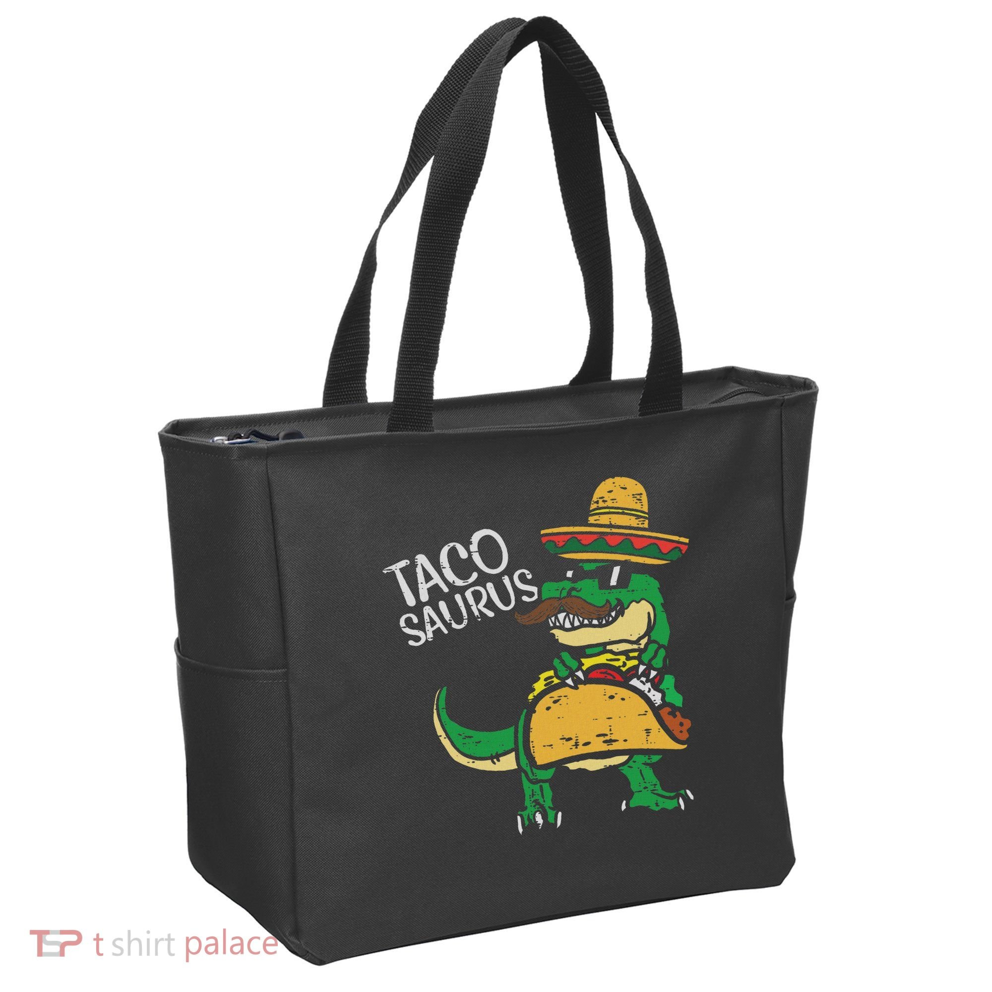 Tacosaurus Taco Dino Trex Cinco De Mayo Tote Bag
