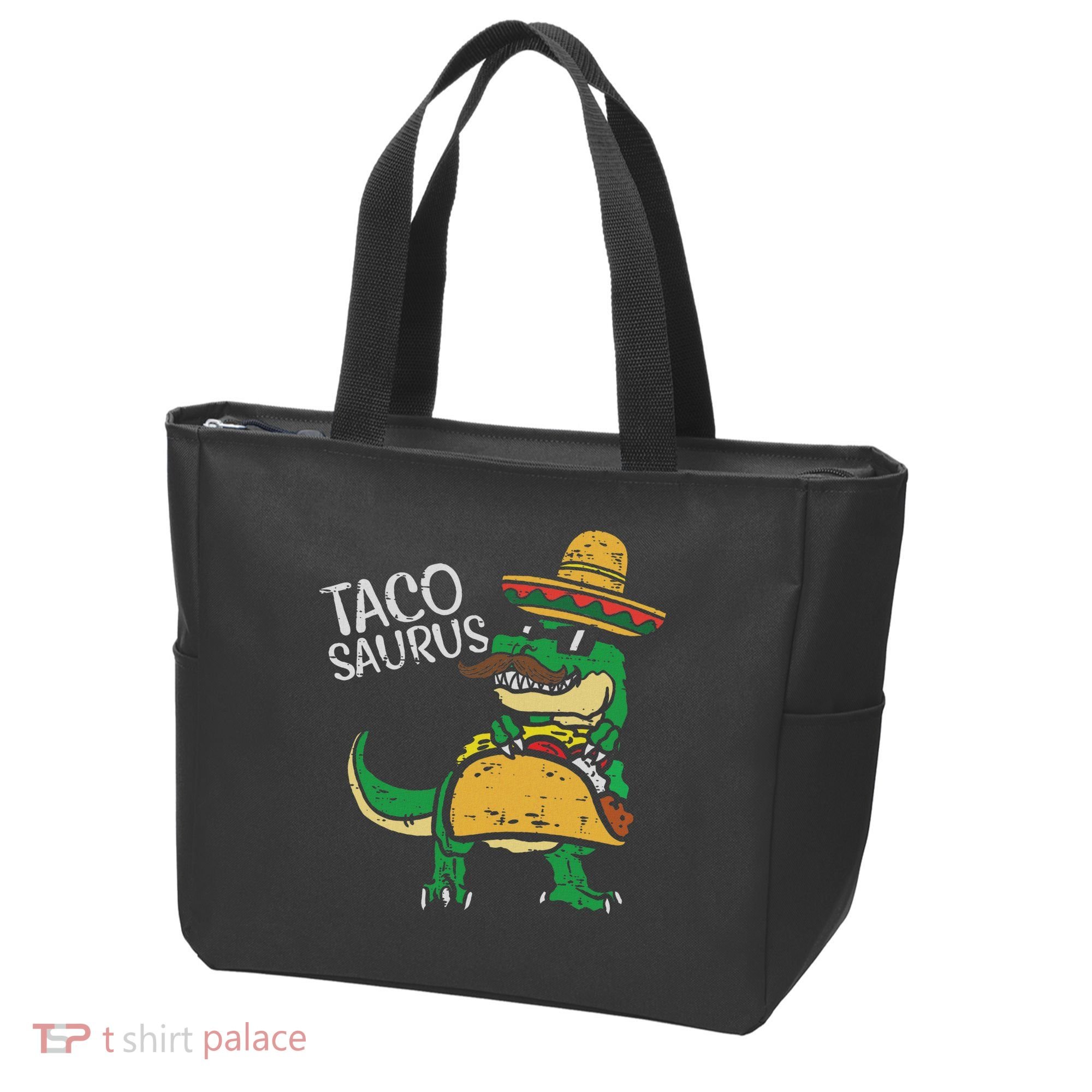 Tacosaurus Taco Dino Trex Cinco De Mayo Tote Bag