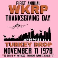 Thanksgiving Turkey Drop Wkrp Coaster thumb 2