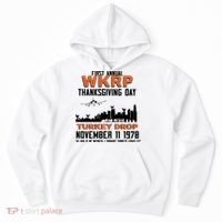 Thanksgiving Turkey Drop Wkrp Hoodie thumb 0
