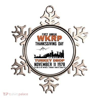 Thanksgiving Turkey Drop Wkrp Ornament