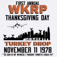Thanksgiving Turkey Drop Wkrp Visor thumb 3