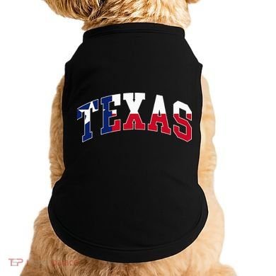 Texas Throwback Design Flag Of Texas Classic Doggie Tank