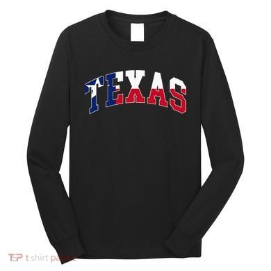 Texas Throwback Design Flag Of Texas Classic Long Sleeve Shirt