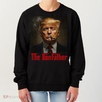 Trump The Donfather Cool American Women's Sweatshirt thumb 0