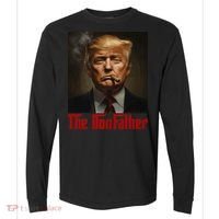 Trump The Donfather Cool American Comfort Colors Heavyweight Long Sleeve T-Shirt thumb 0