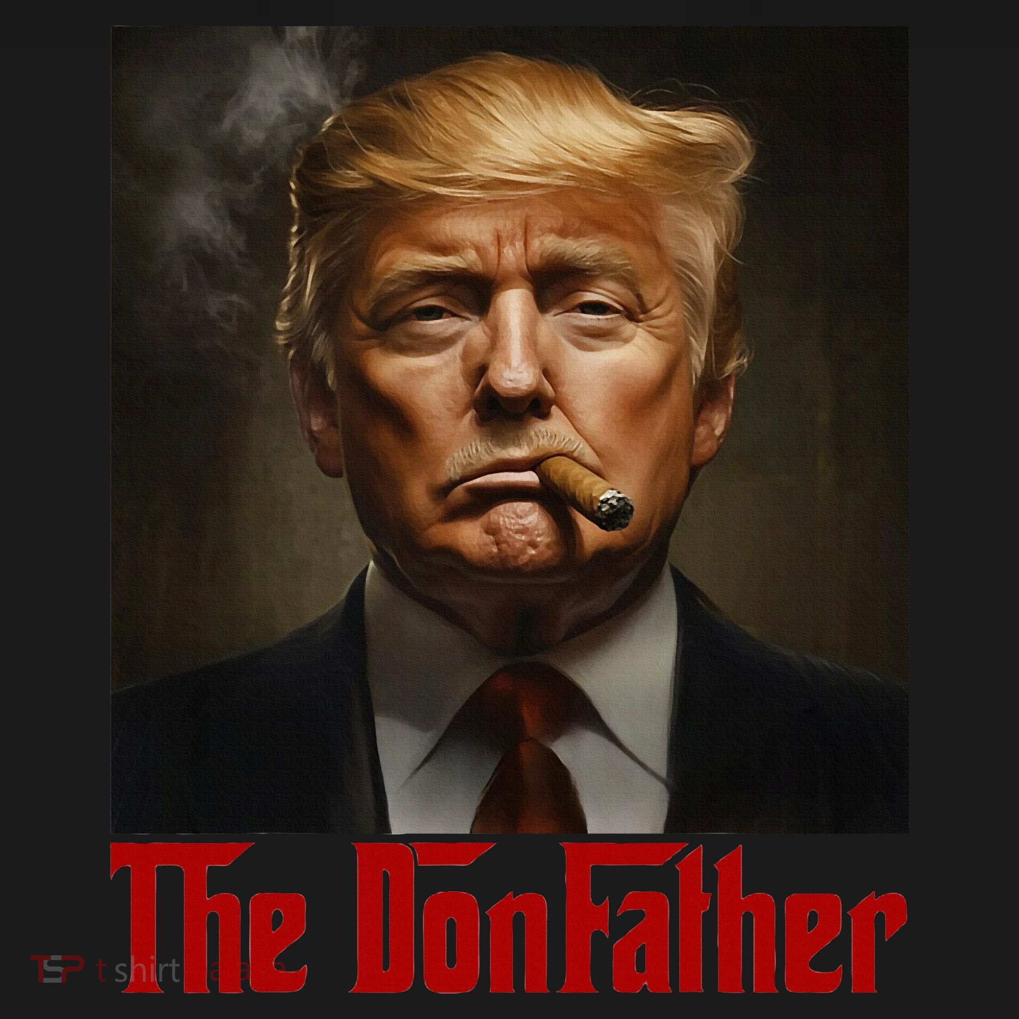 Trump The Donfather Cool American Baby Long Sleeve Bodysuit